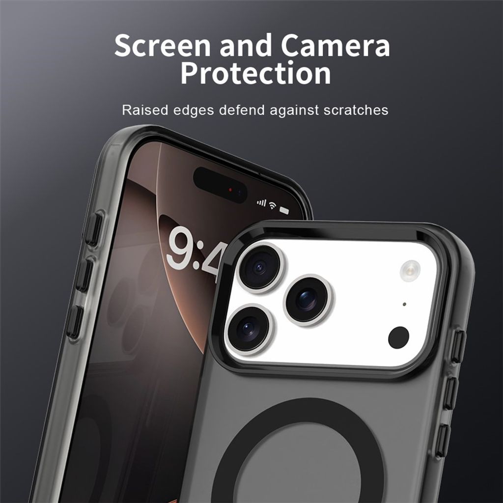 iPhone 18 Pro Max/17 Pro Max MagSafe Cover - Sort