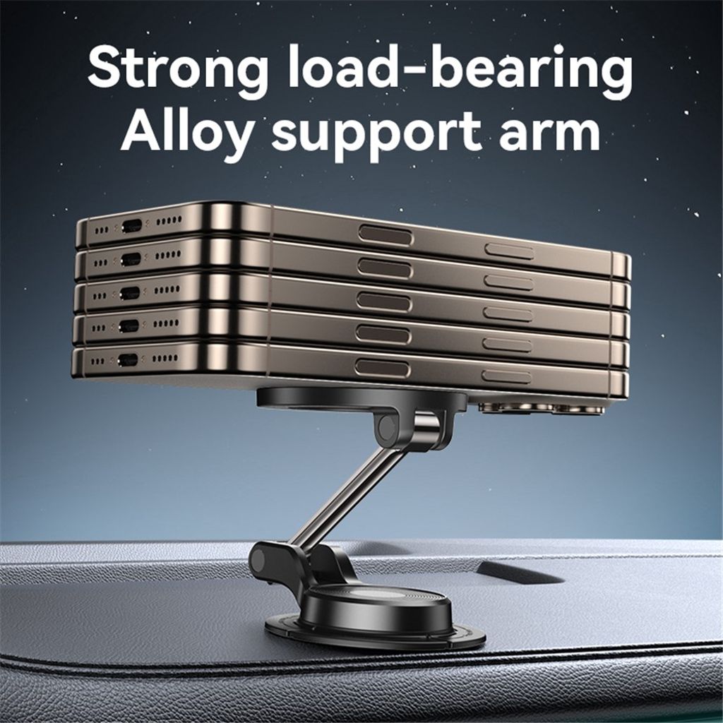 YESIDO C218 MagSafe-kompatibel bilhållare med dubbelaxlig vikning