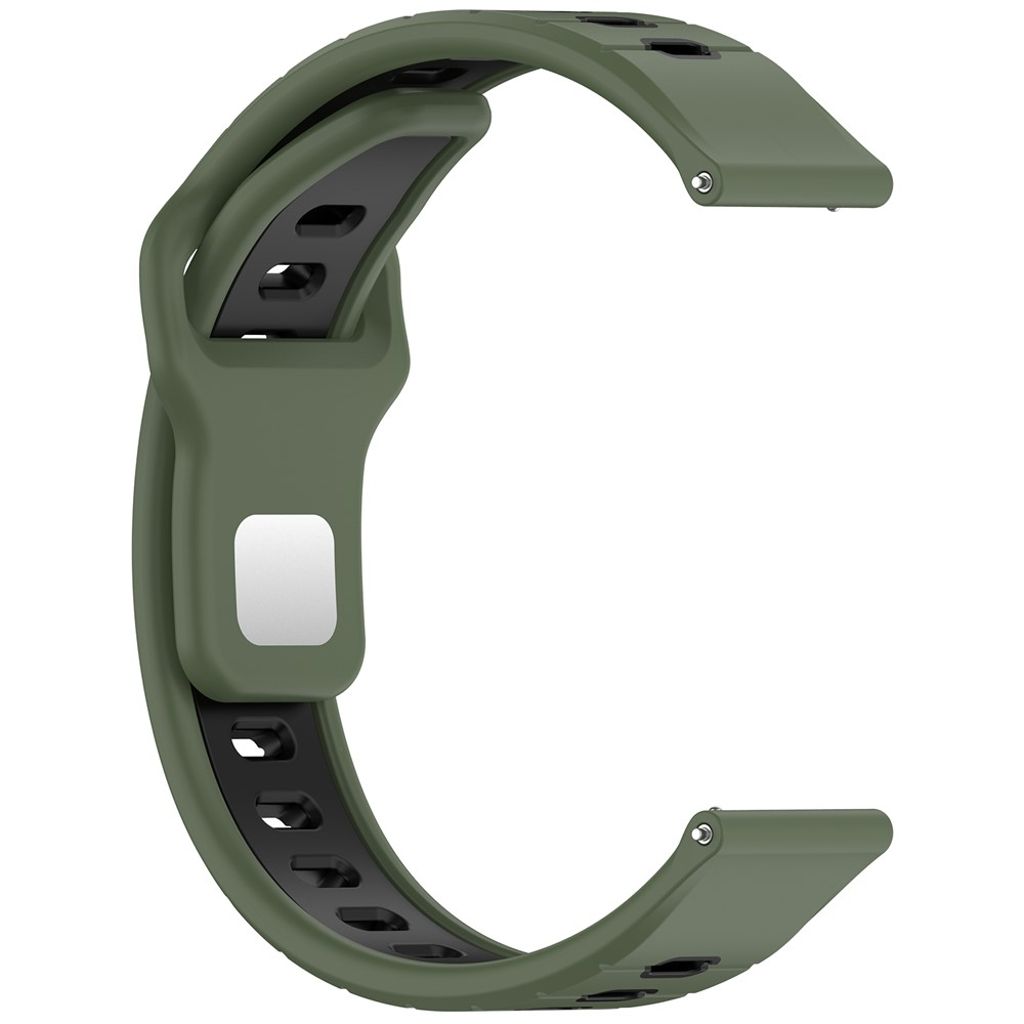 Garmin Vivoactive 6/Approach S50/Venu etc. Urrem – Grøn/Sort