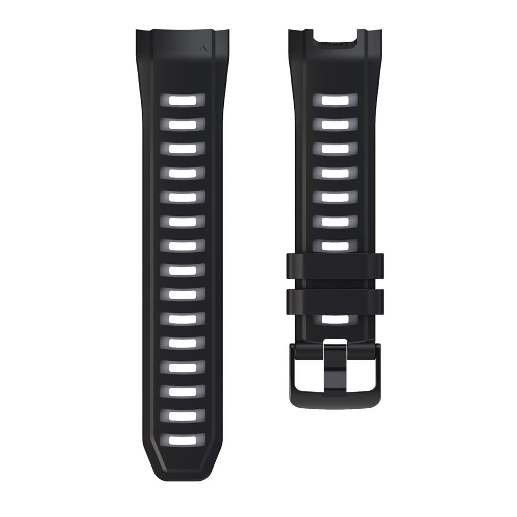 Garmin Instinct 2X Watch Strap Silicone – Black/Gray