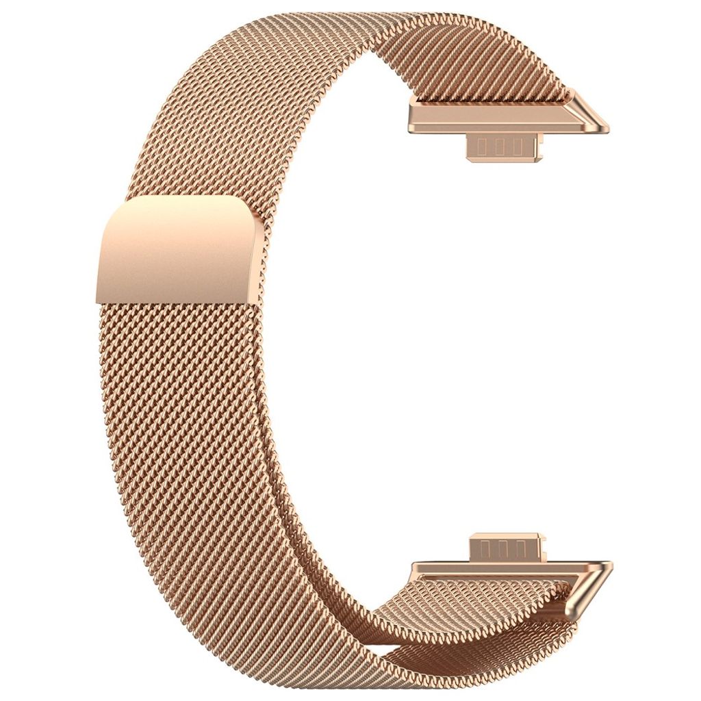 Huawei Watch Fit 3 Milanese Urrem Rustfrit Stål – Rosaguld