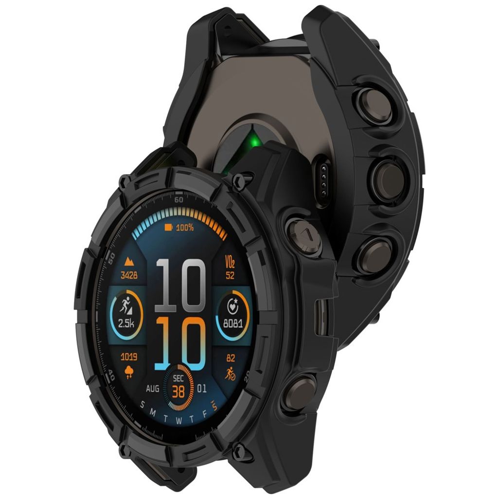 Garmin Quatix 8 51mm Klokkedeksel TPU Støtsikker – Svart