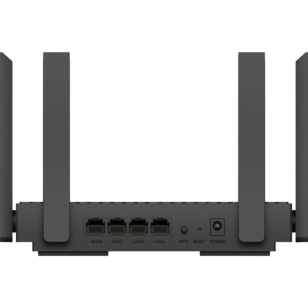 CUDY WR3000 Wi-Fi 6 Mesh-router AX3000 Gigabit – Svart