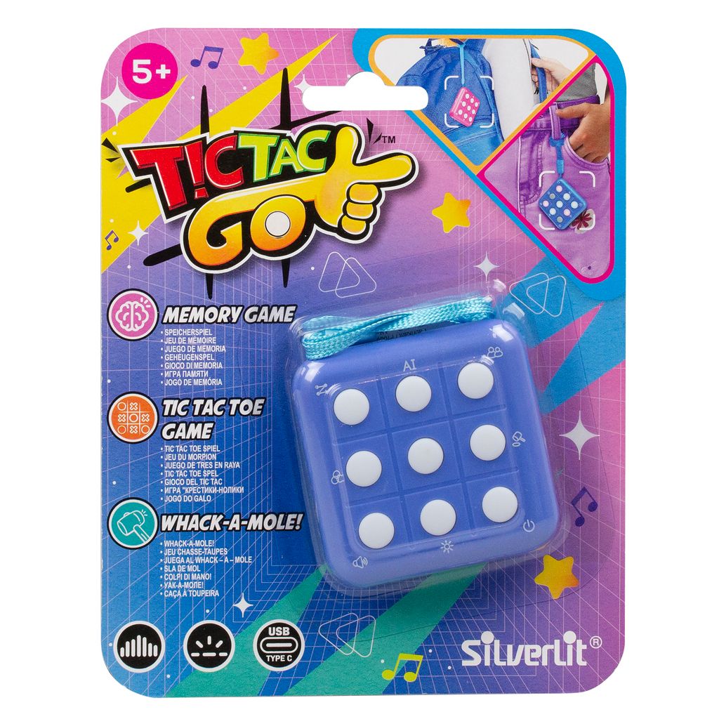 Silverlit Tic-Tac-Go -peli – Sininen