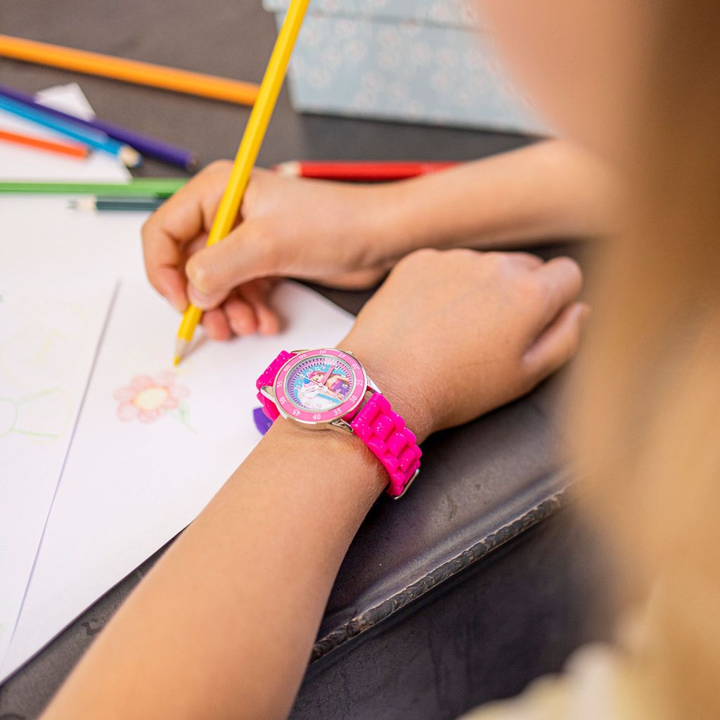 Accutime Time Teacher klocka för barn – Barbie