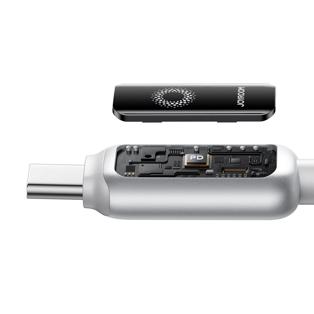 Joyroom USB-C to USB-C Fast Charging Data Cable 100W, 1.2m - White