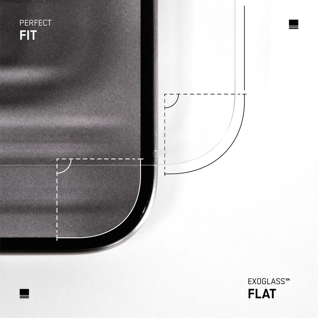 Copter Exoglass Flat -näytönsuoja  iPhone 18 Pro Max / 17 Pro Max:lle