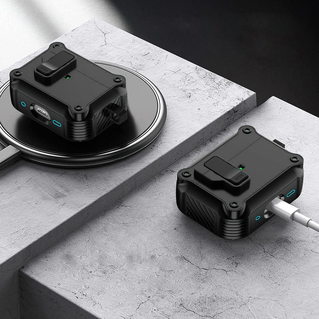 Eagle Skyddsfodral för AirPods Pro 3 – Svart