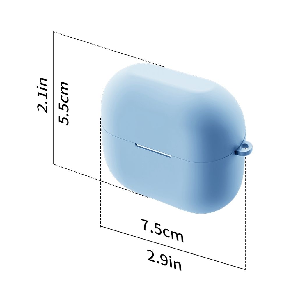 Silikonikuori Samsung Galaxy Buds 3 / 3 Pro -kuulokkeille - Valkoinen