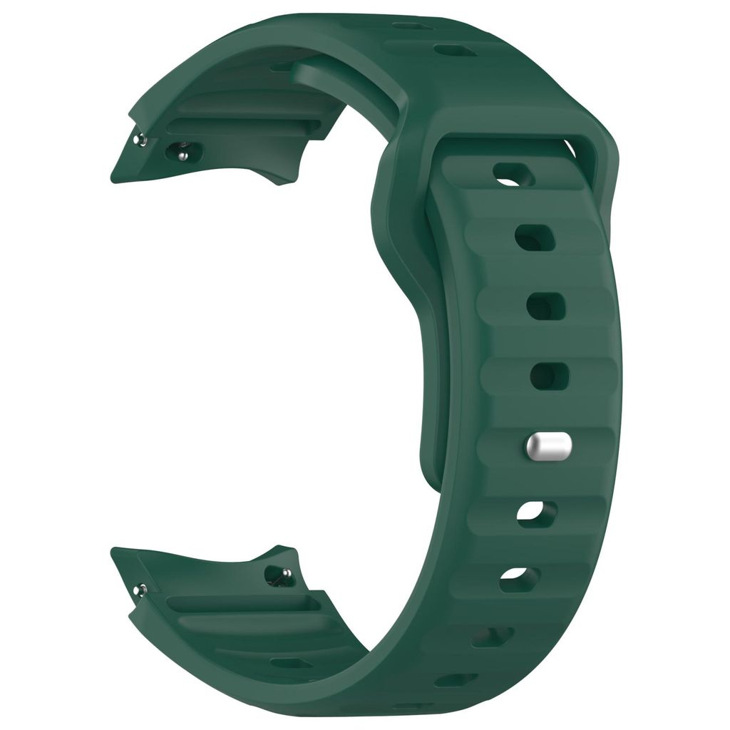Samsung Galaxy Watch 7/6/5 silikoniranneke kellolle - vihreä