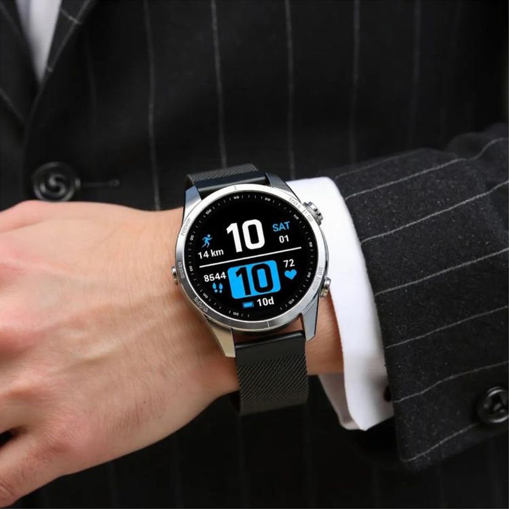 Garmin Fenix 7/6/5 Kellonranneke milanese-metalli - Kulta
