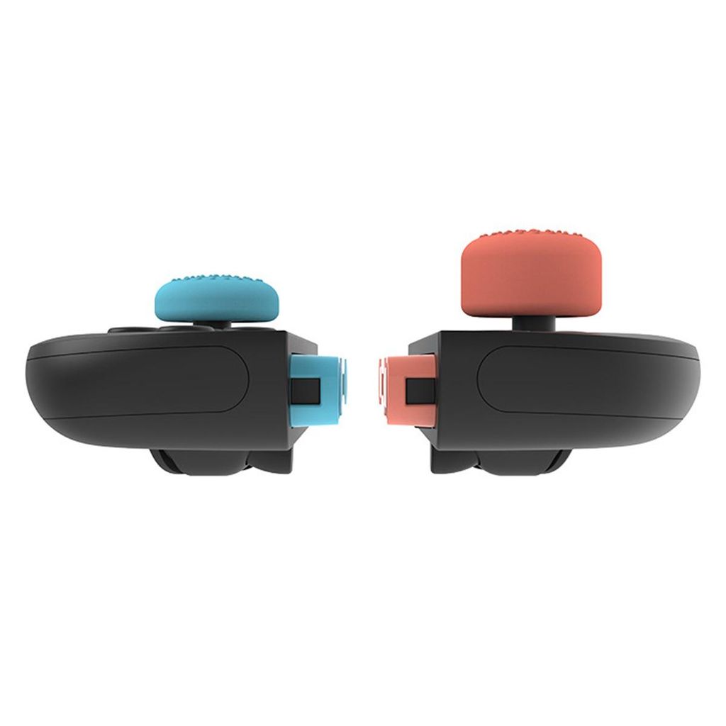 XDcase Nintendo Switch 2 JoyCon tommelstikk-hetter i silikon, 4-pakning – oransje/blå