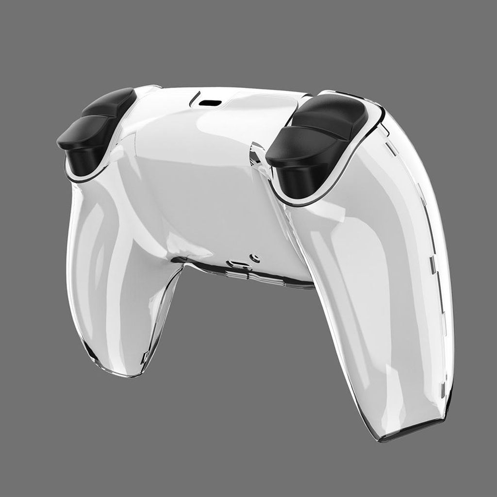 XDcase Sony PS5 spilcontroller cover, 2-pak - gennemsigtig