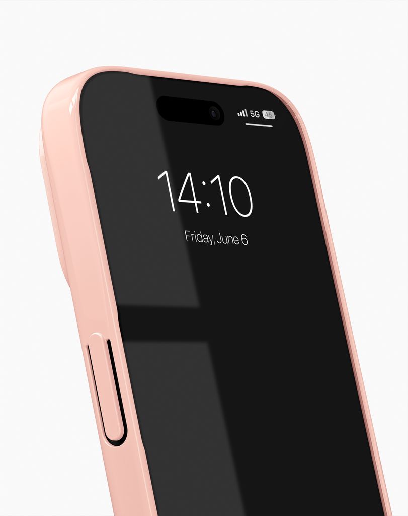 iDeal of Sweden iPhone 17 Slim Case MagSafe - Glossy Blush Pink