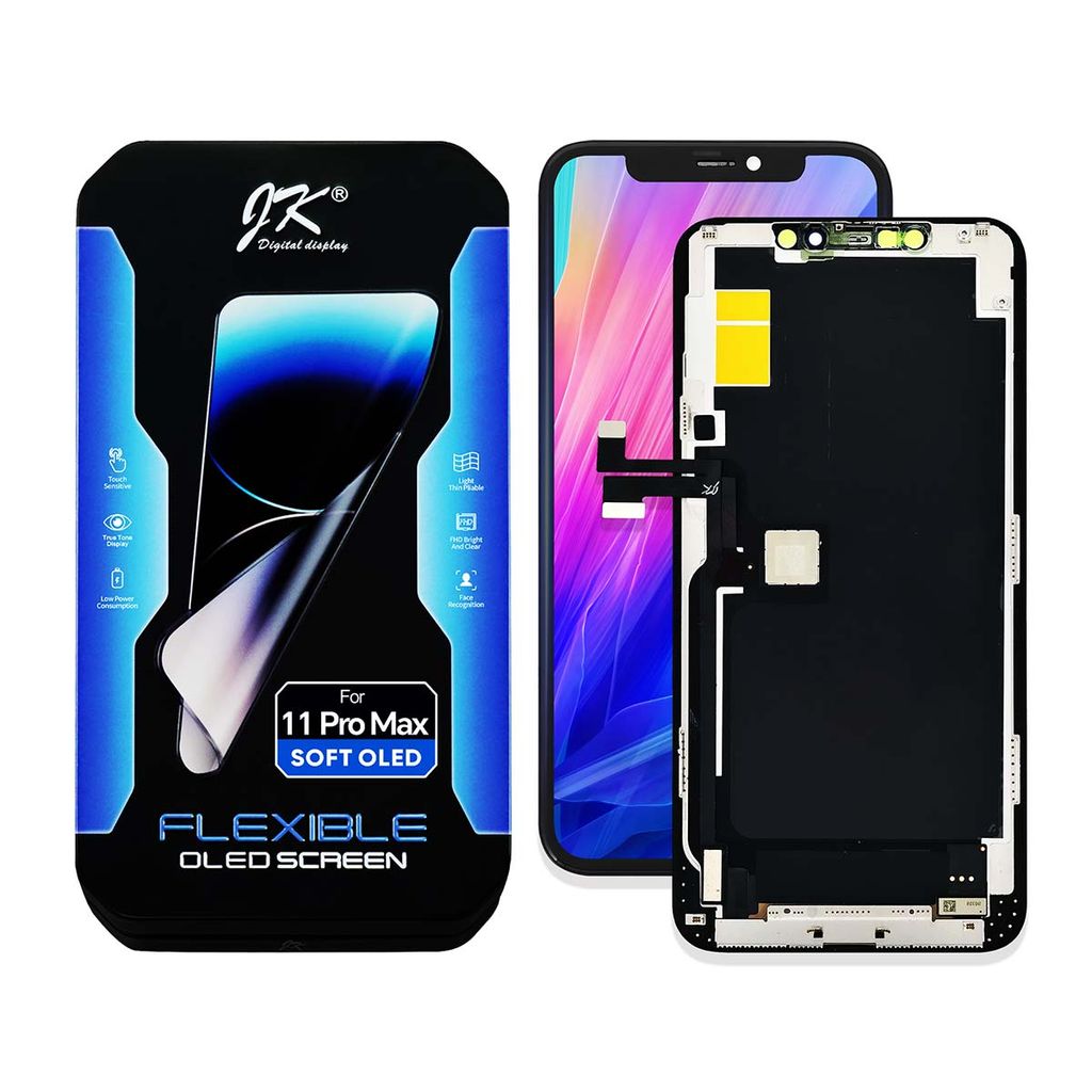iPhone 11 Pro Max Soft OLED Screen Assembly – JK Premium