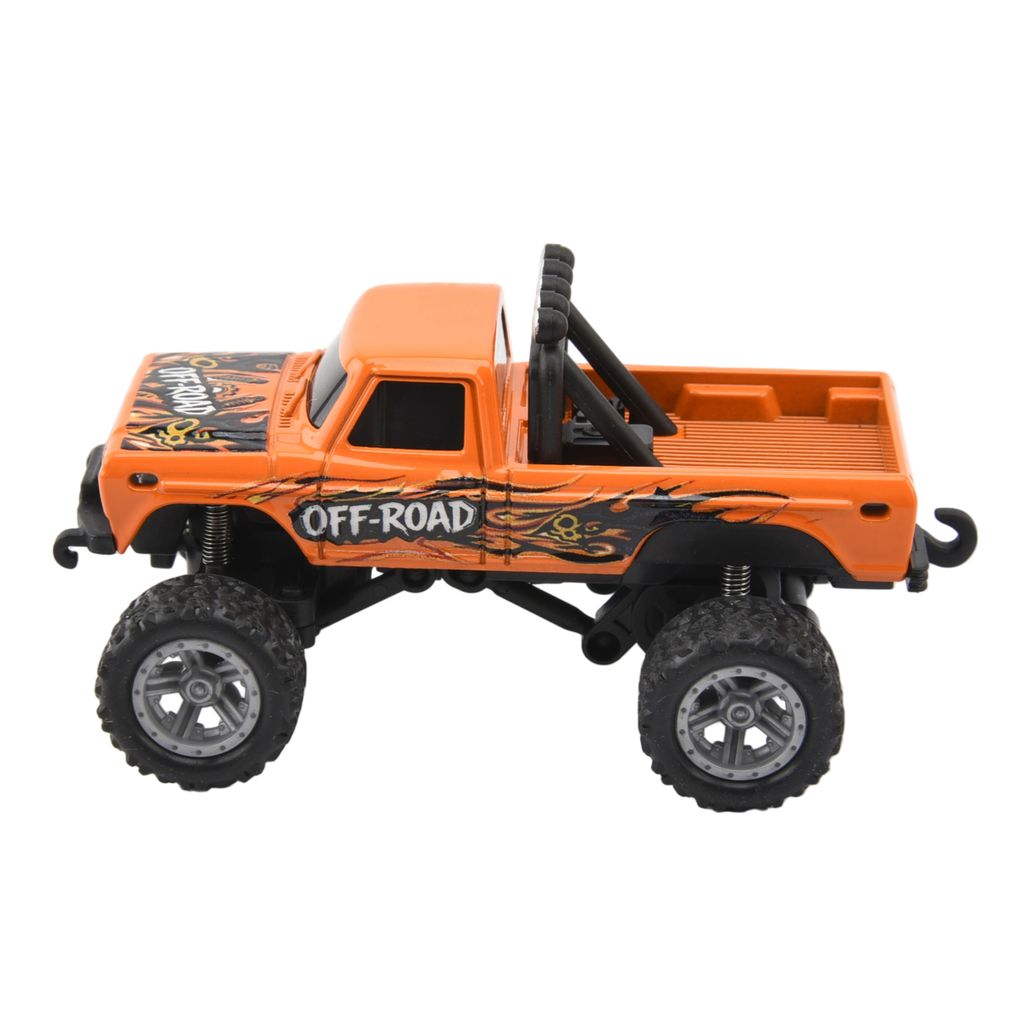 ZapToys Micro Metal Off-Road Truck radio-ohjattava auto – oranssi