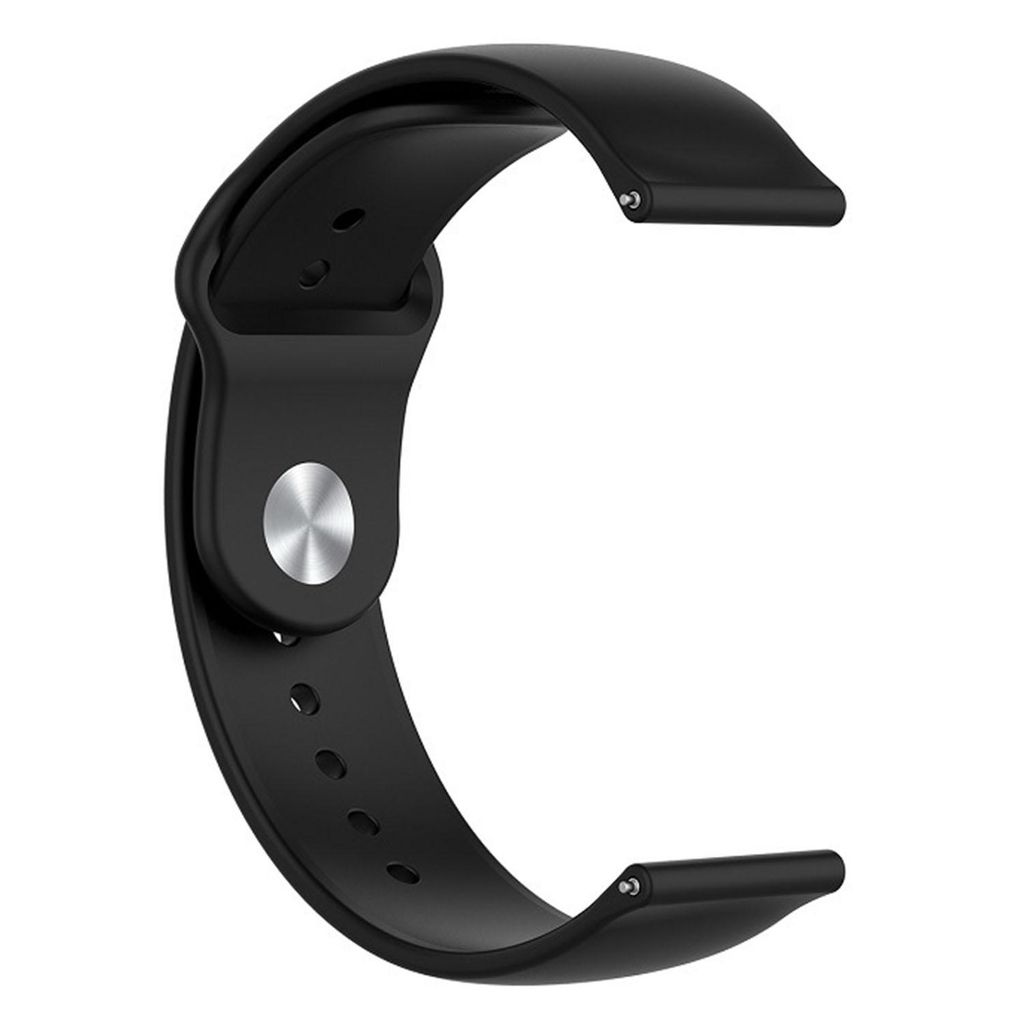 Huawei Watch GT Runner 2 silikoniranneke kellolle - musta