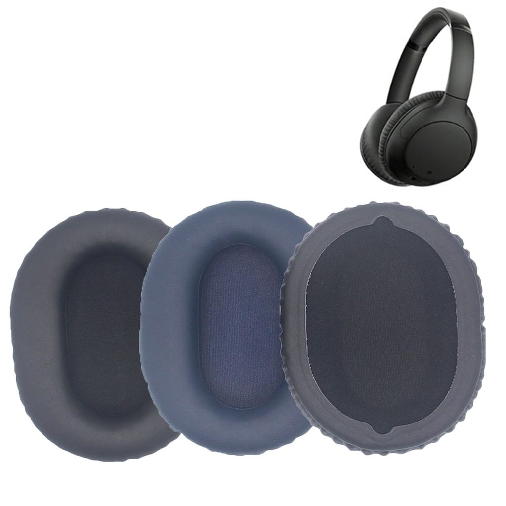 Øreputer til Sony WH-CH710N/CH720N/CH700N, 1 par - Svart