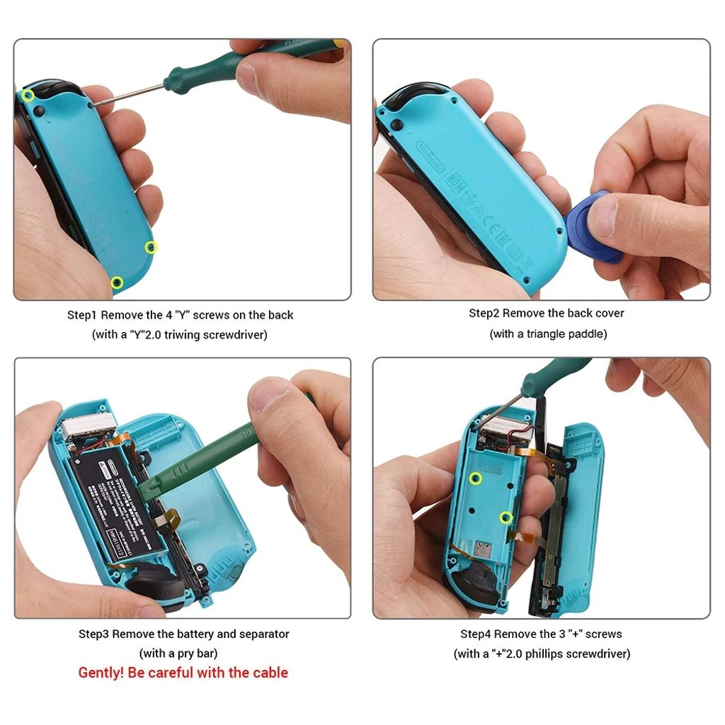 9-in-1 korjaussarja Nintendo Switch Joy-Conille
