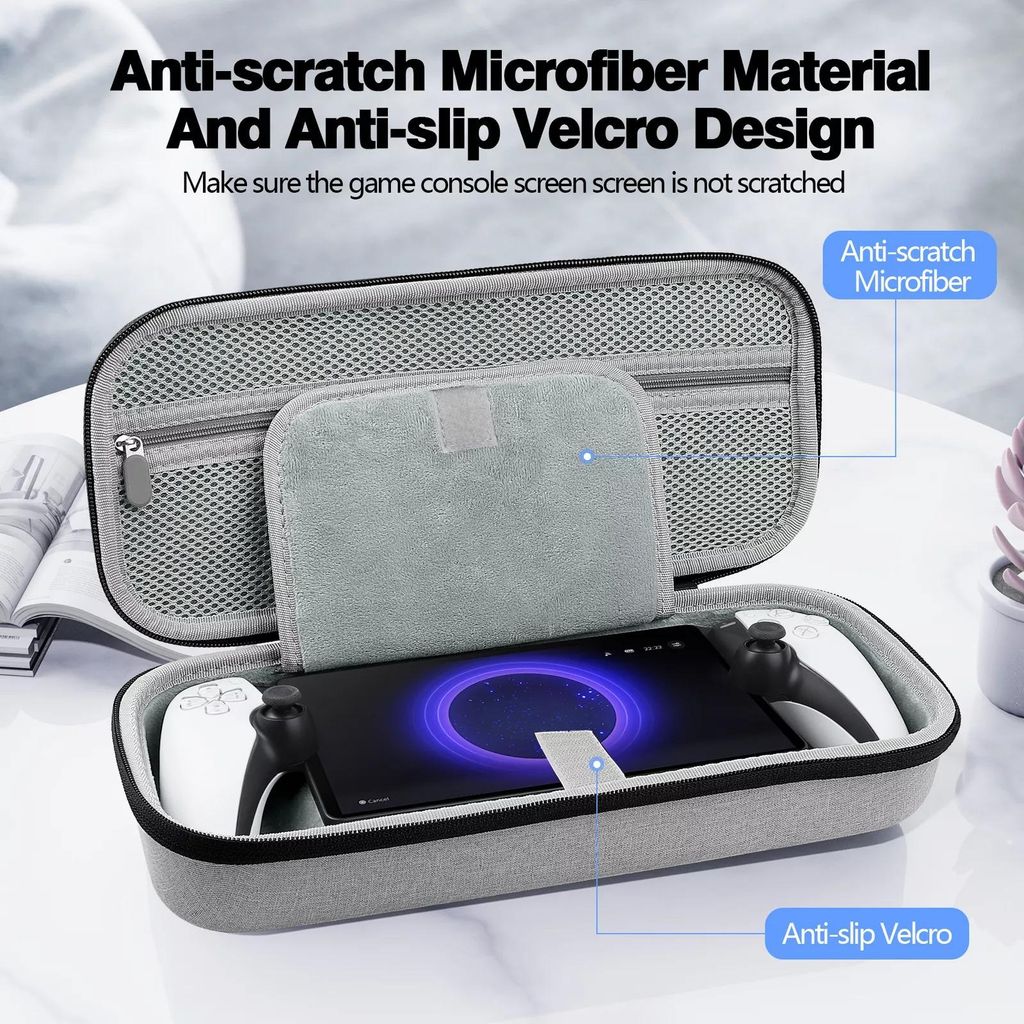 PlayStation Portal -säilytyskotelo - harmaa