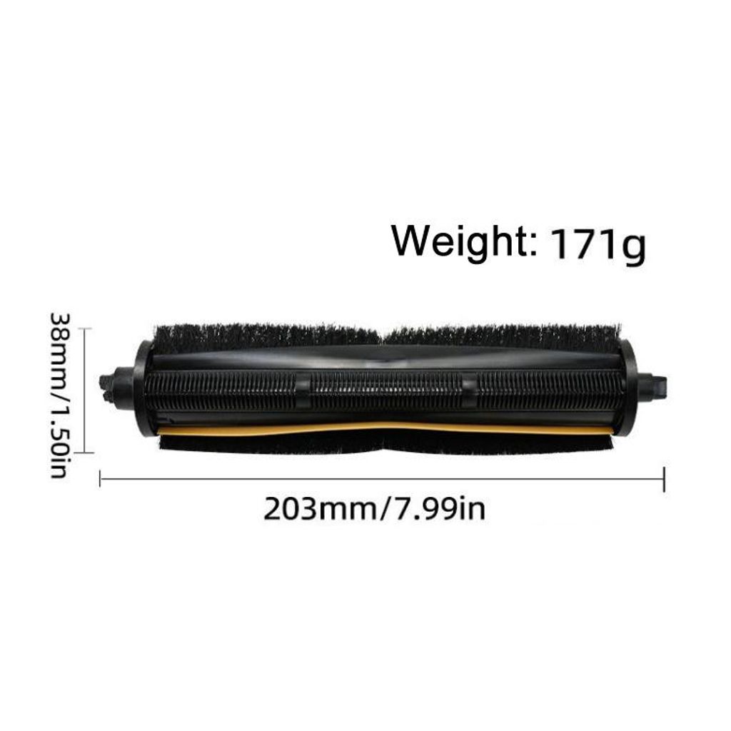 Rullebørste til robotstøvsuger Dreame S30 / X30 / X40 Pro etc.