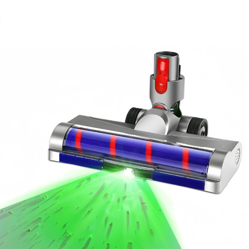 Golvborste med direktdriven + mjuk rullborste set till Dyson V7/V8/V10/V11/V15