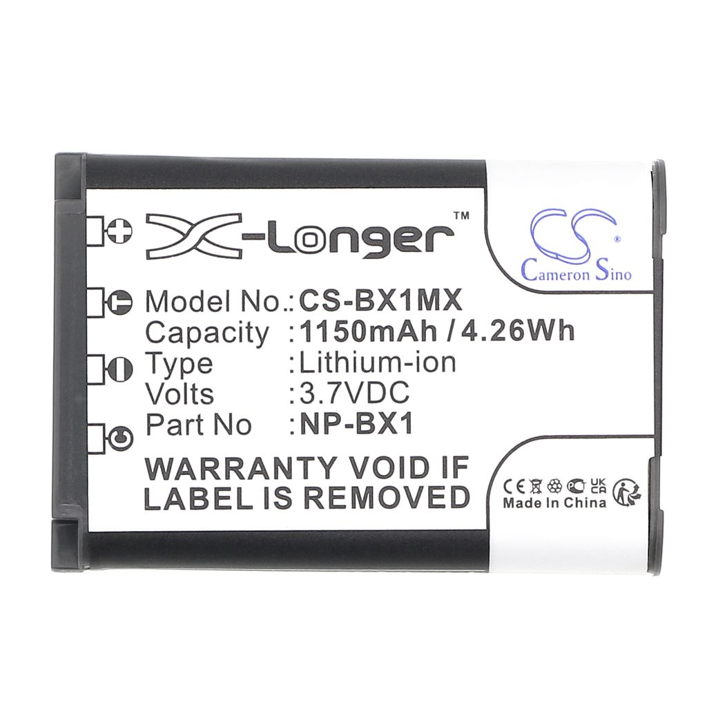 Batteri till Sony NP-BX1 mfl - 2-pack