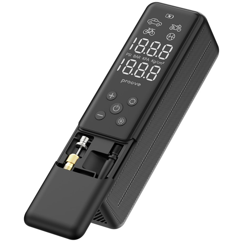 Proove Assistant Mini luftkompressor – Sort