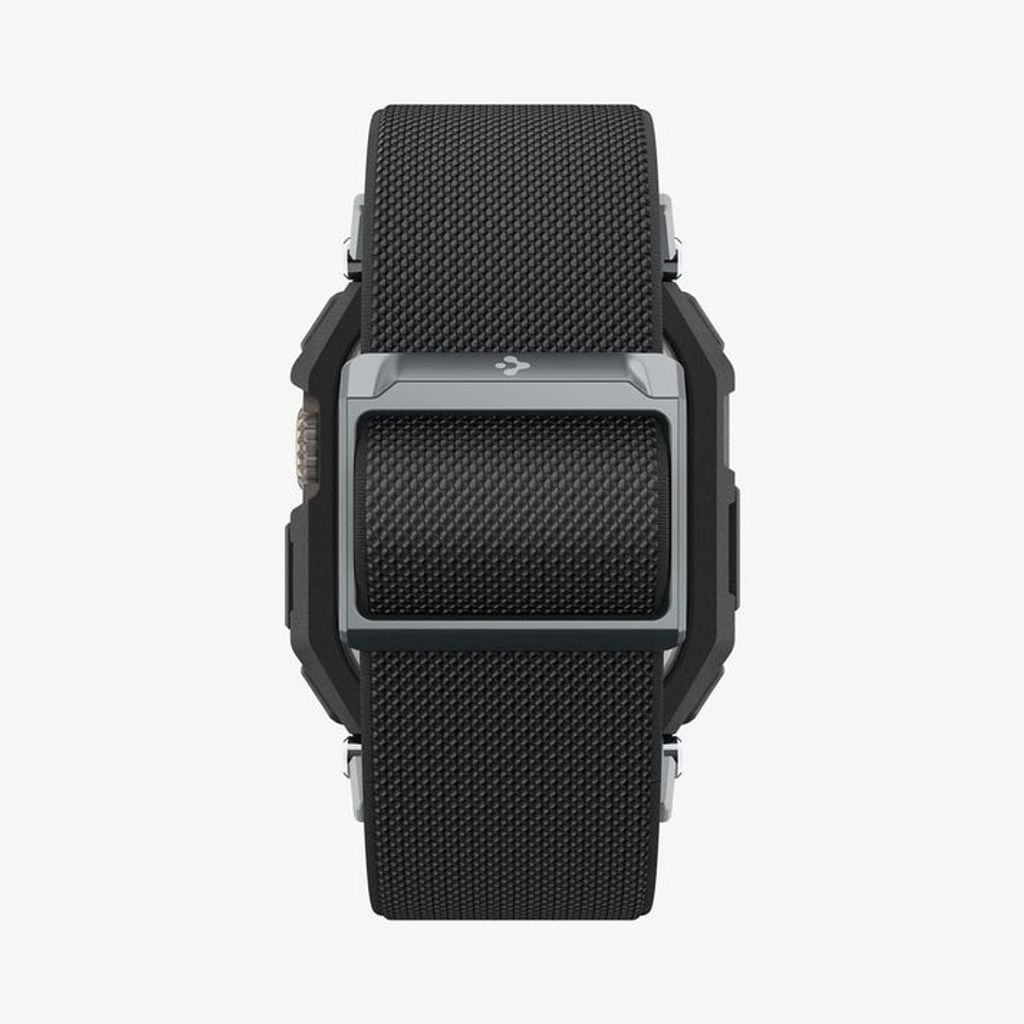 Spigen Apple Watch Ultra 4/3/2/1 49mm Kellonranneke & Kuori Lite Fit Pro - Musta