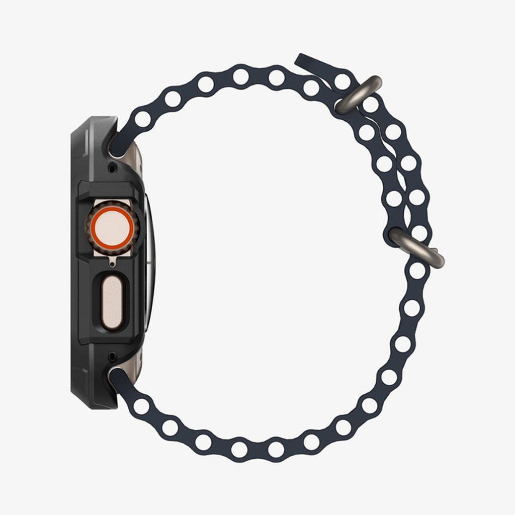 Spigen Apple Watch Ultra 4/3/2/1 49mm kuori Lock Fit - Musta