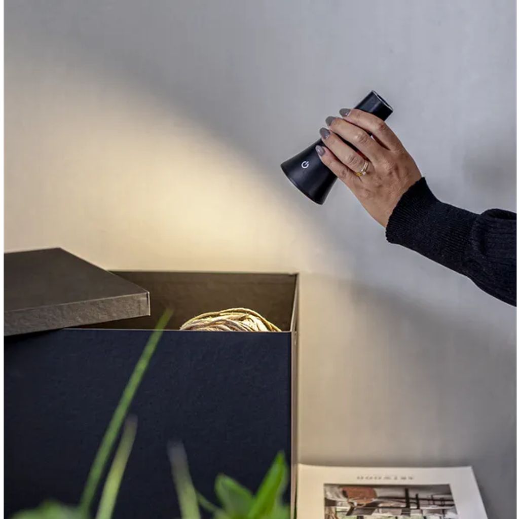 Star Trading LED-Tischleuchte, funktional – schwarz