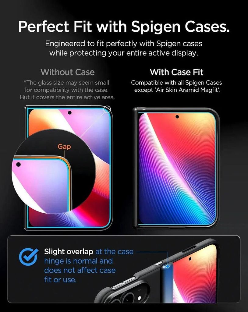 Spigen Glas.tR Ez Fit Pro HD Näytönsuoja iPhone Duo