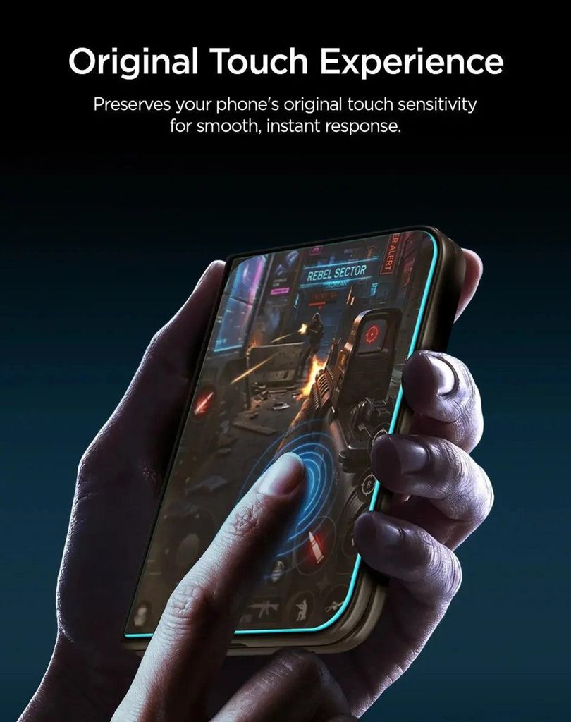 Spigen Glas.Tr Ez Fit Pro HD Privacy Näytönsuoja 2-pakkaus iPhone Duo