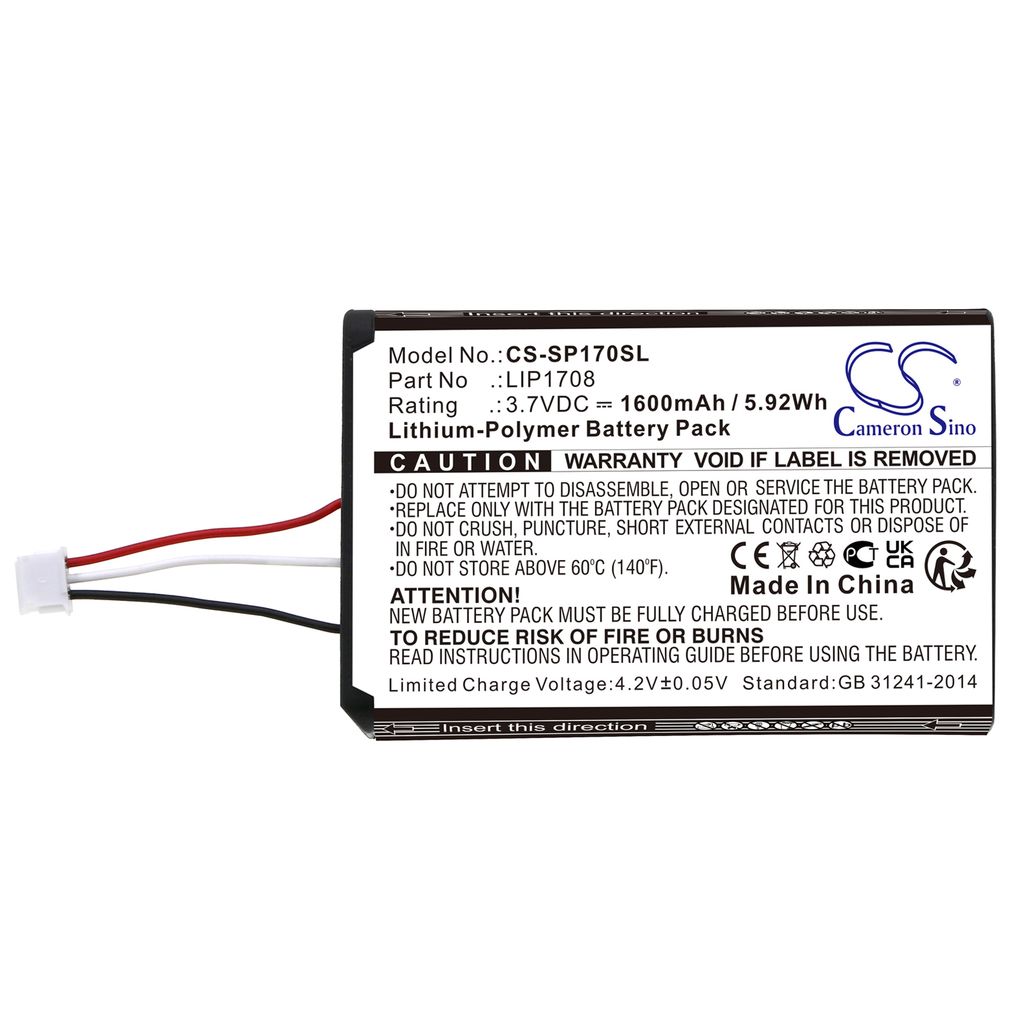Batteri till Sony PS5 DualSense CFI-1015A / CFI-ZCT1W – 2-pack