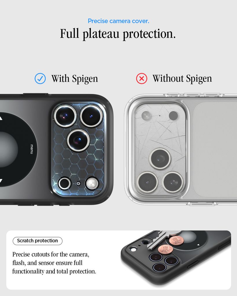 Spigen Ultra Hybrid MagFit Classic Skal iPhone 18 Pro Max /17 Pro Max - Svart
