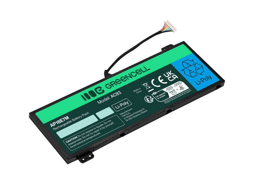 Green Cell Batteri til Acer Nitro 5 AP18E7M AP18E8M