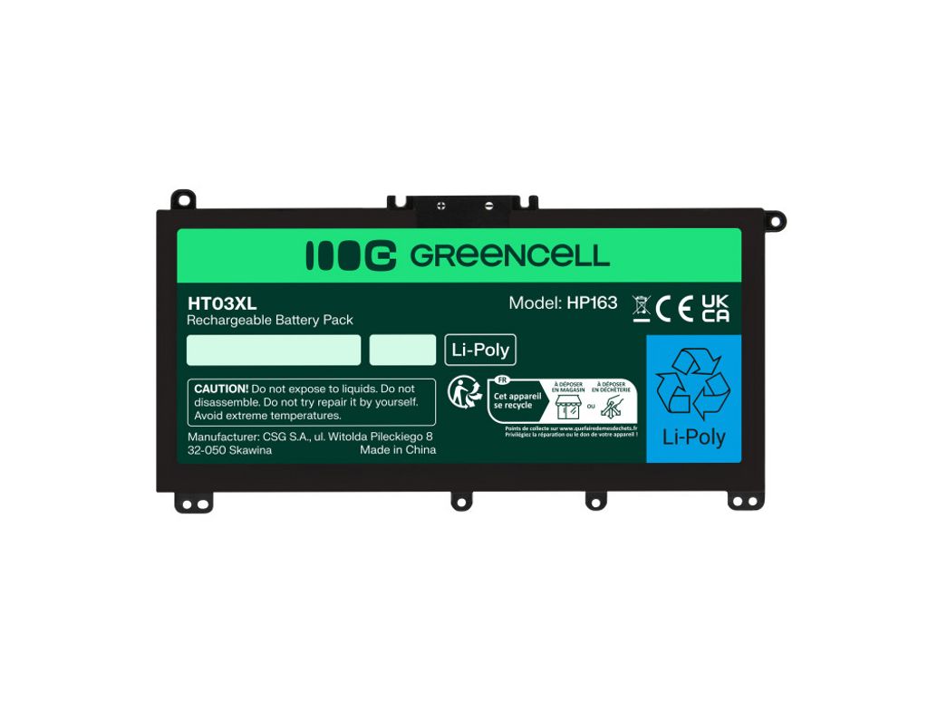 HP 17Q, 11.55V, 3400mAh