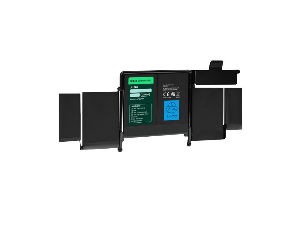 Green Cell A1582-batteri til MacBook Pro 13 A1502 (tidlig 2015)