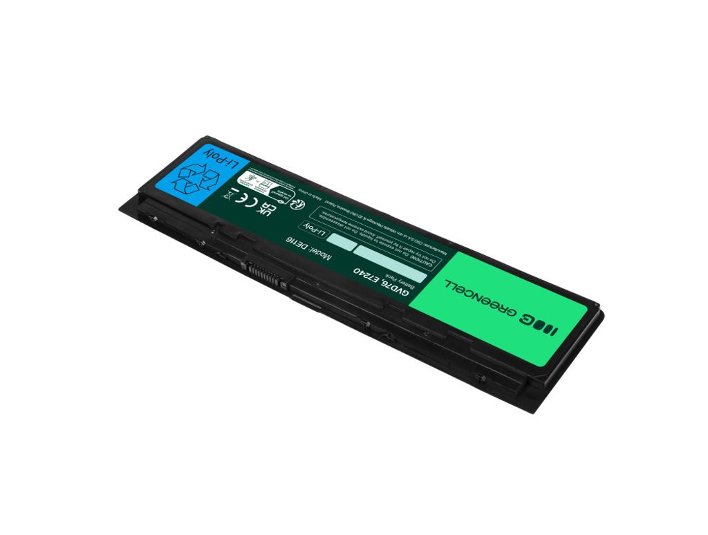 Green Cell Akku für Dell Latitude E7240, E7250 usw. 2400mAh, 11,1V