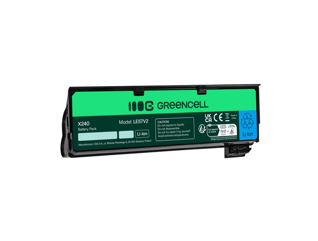 Green Cell-batteri til Lenovo ThinkPad T440, T450, T460, X240, L450