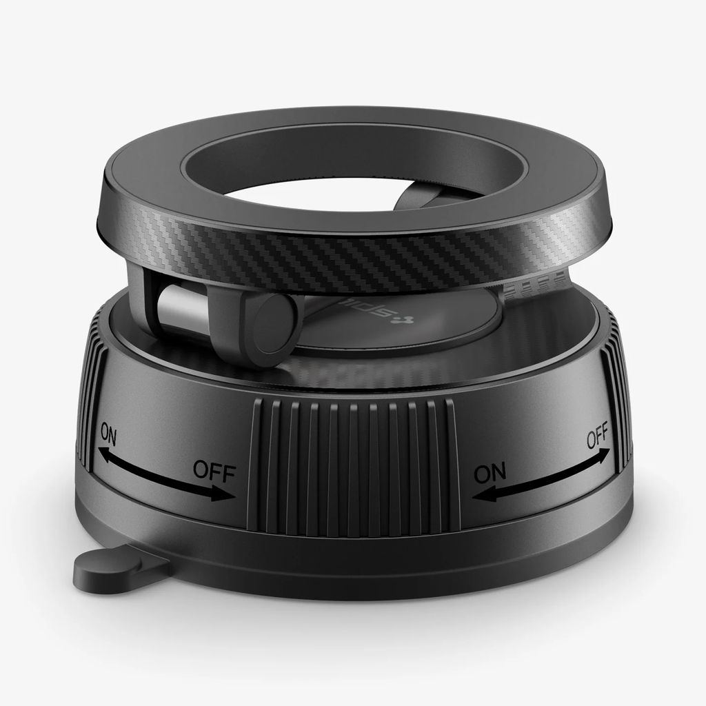 Spigen MFT36 VacuumLock MagSafe bilholder – svart