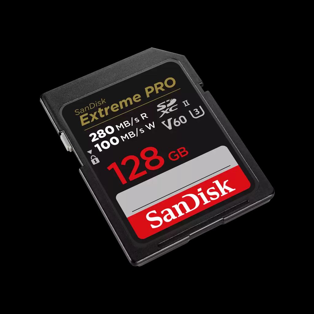 SanDisk Extreme PRO SDXC UHS-II Speicherkarte – 128 GB