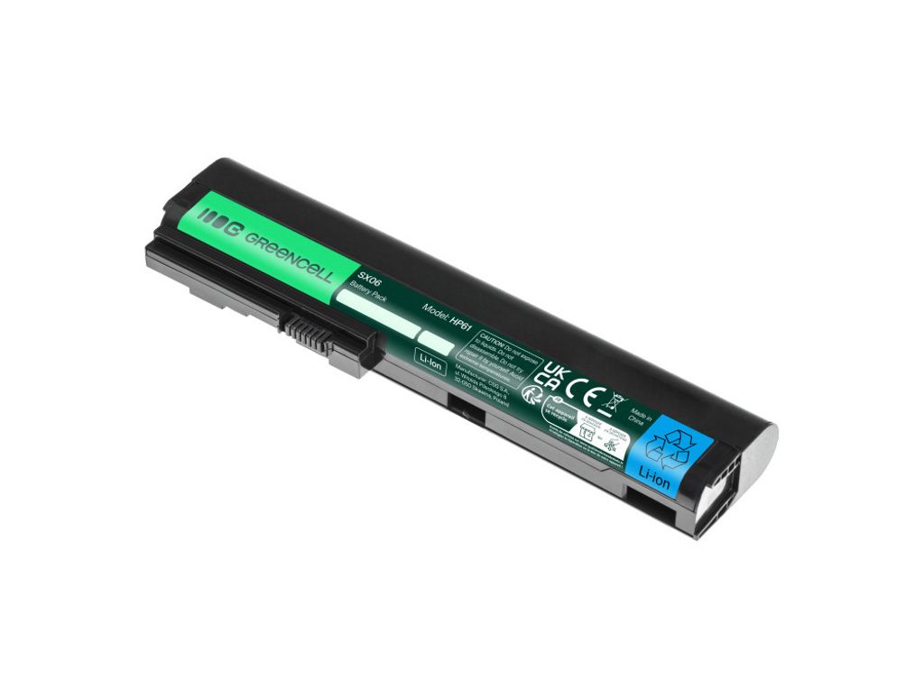 Green Cell SX09 akku HP EliteBook 2560p 2570p:lle