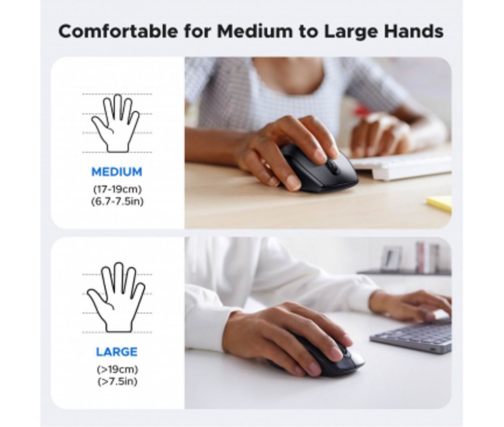 Ugreen M511 trådlös mus – svart