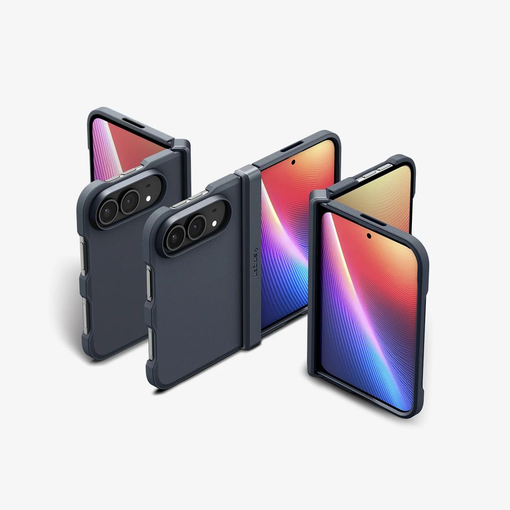 Spigen Tough Armor Pro MagFit Skal till iPhone Duo - Metal Slate