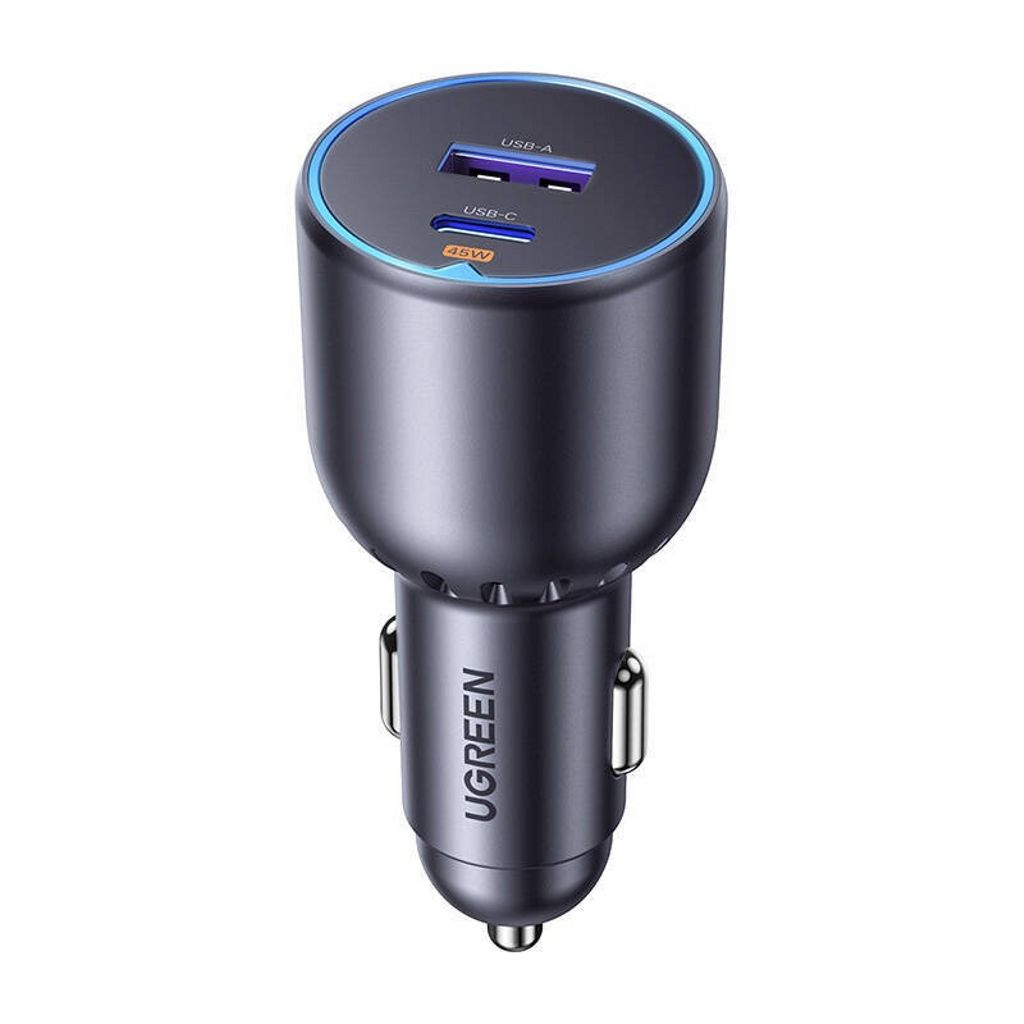 UGREEN EC701 Autolaturi 63W – 1 x USB-C + 1 x USB-A