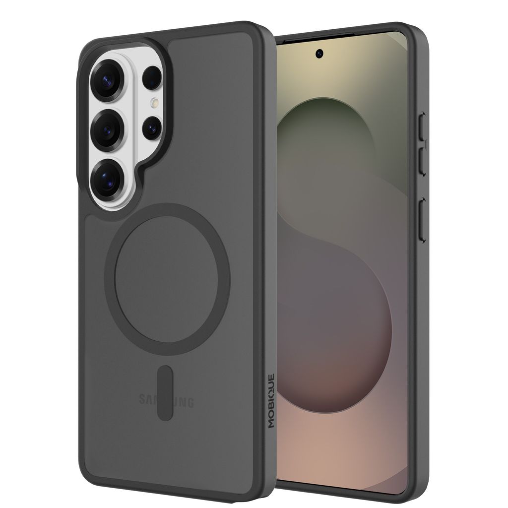 Mobique Samsung Galaxy S26 Ultra MagSafe Hybrid Cover - Frostet Sort