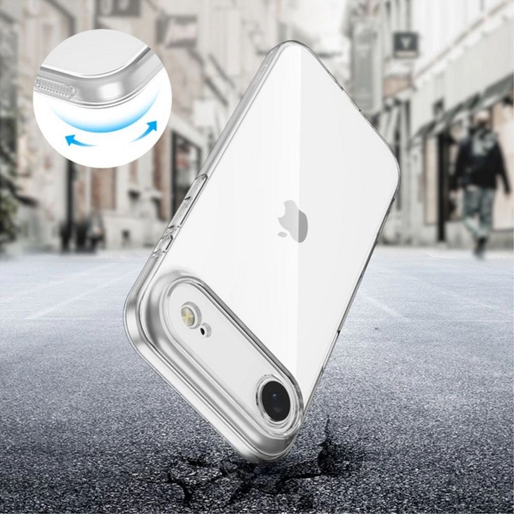 Tech-Protect FlexAir Deksel till iPhone Air - Gjennomsiktig
