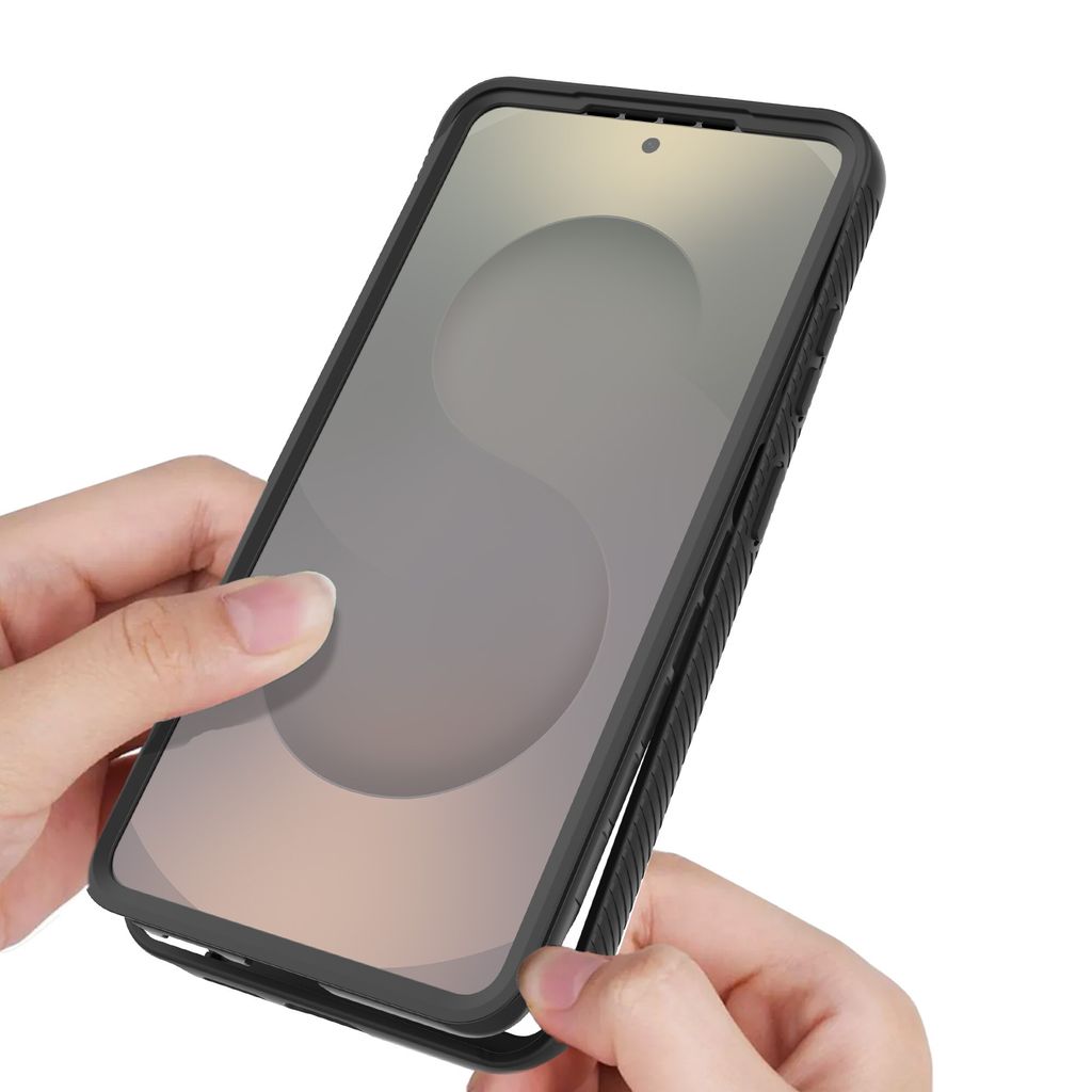 Mobique Samsung Galaxy S26 Ultra MagSafe Fuldt Beskyttende Cover - Sort/Gennemsigtig