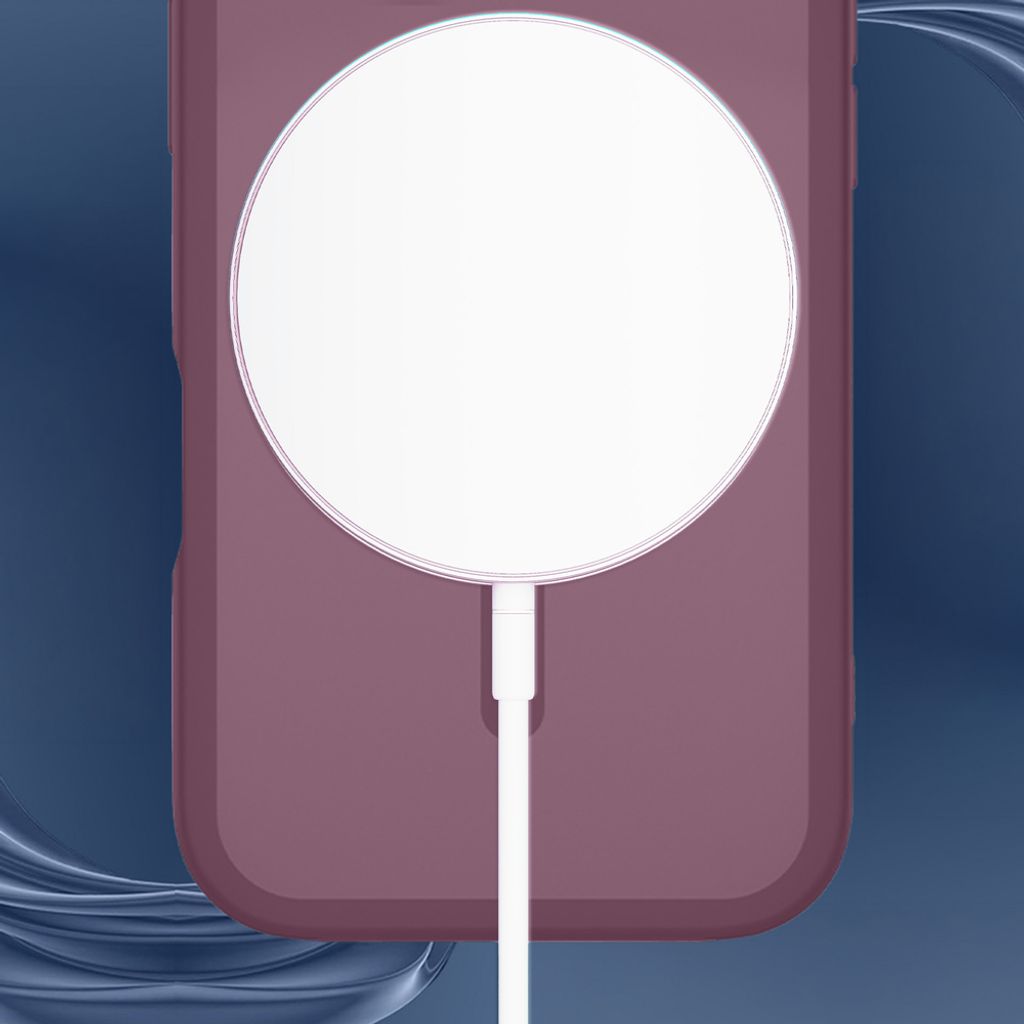 3mk Misty MagSafe Cover till iPhone 17 Pro/ 18 Pro - Bourgogne